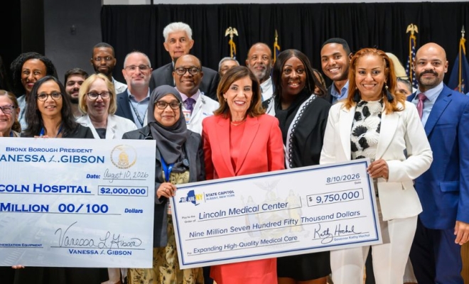 Governor Hochul Unveils New Investment in New Cardiac Catheterization Lab at Lincoln Hospital | Governor Kathy Hochul