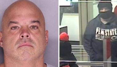 New York man gets 9-18 years in prison for Bucks, Montgomery and Delaware county bank robberies