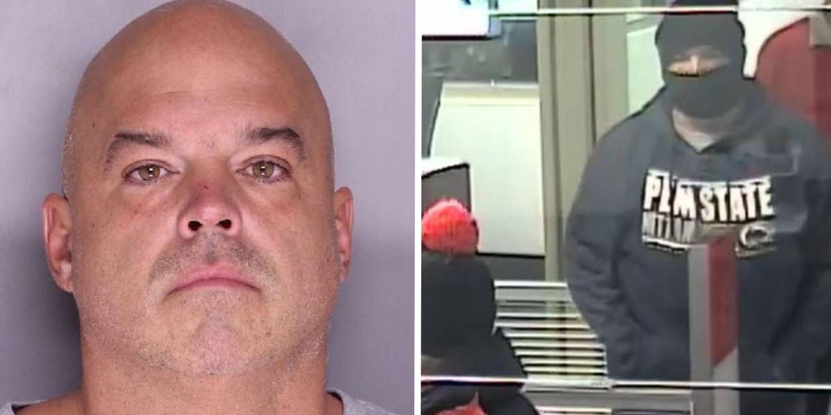 New York man gets 9-18 years in prison for Bucks, Montgomery and Delaware county bank robberies