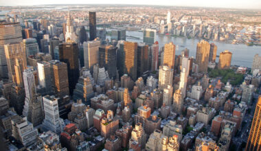 View of Manhattan, New York. Clipart Korea - Seoul Economic Daily International News from South Korea