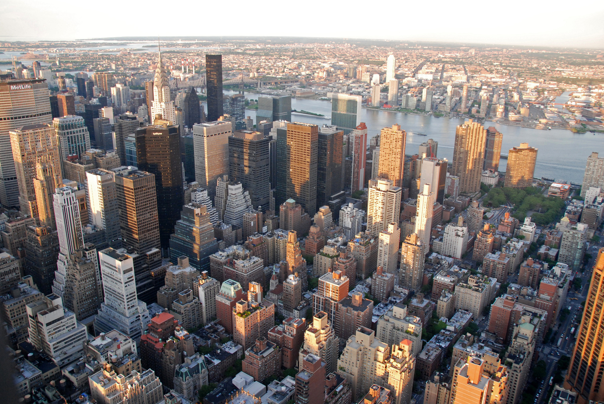 View of Manhattan, New York. Clipart Korea - Seoul Economic Daily International News from South Korea