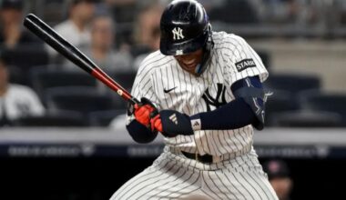 Yankees' George Lombard Jr. likely avoids major knee injury scare