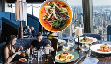  This is NYC's best restaurant with a view from above