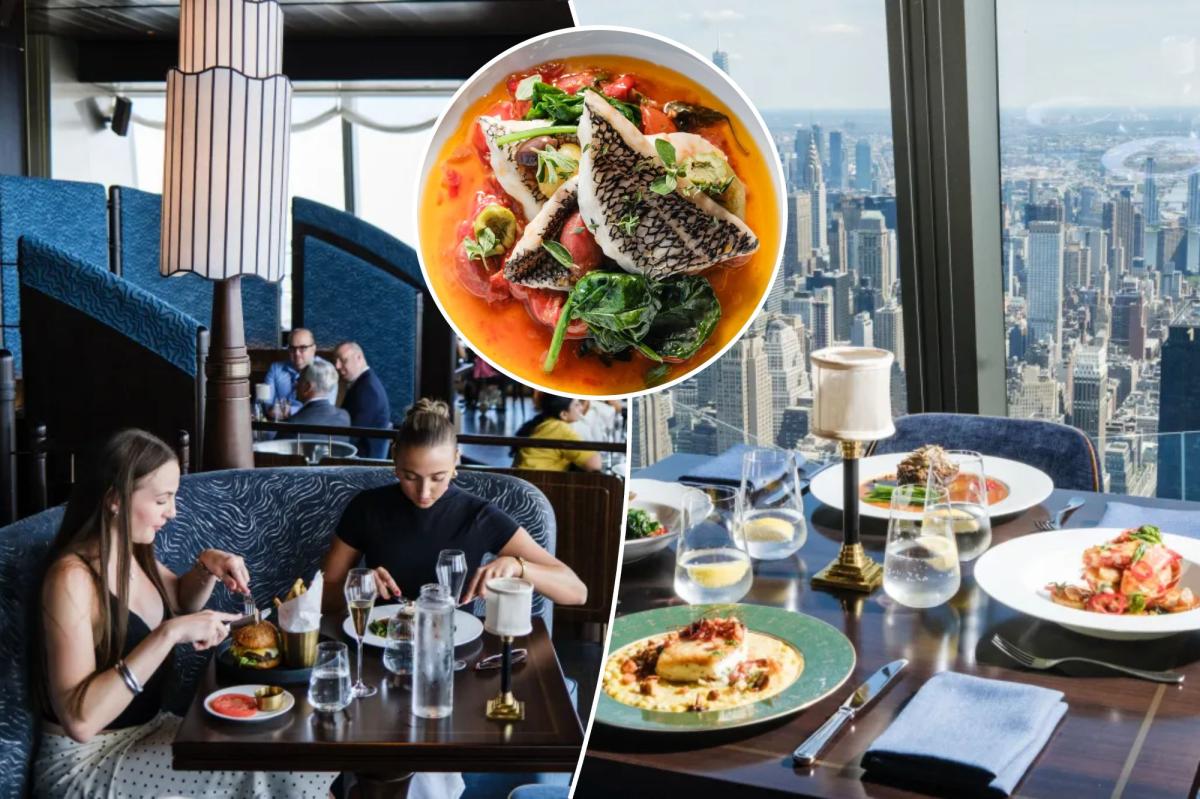 This is NYC's best restaurant with a view from above