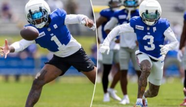 Giants leave grueling road camp unscathed, encouraged by Malik Nabers