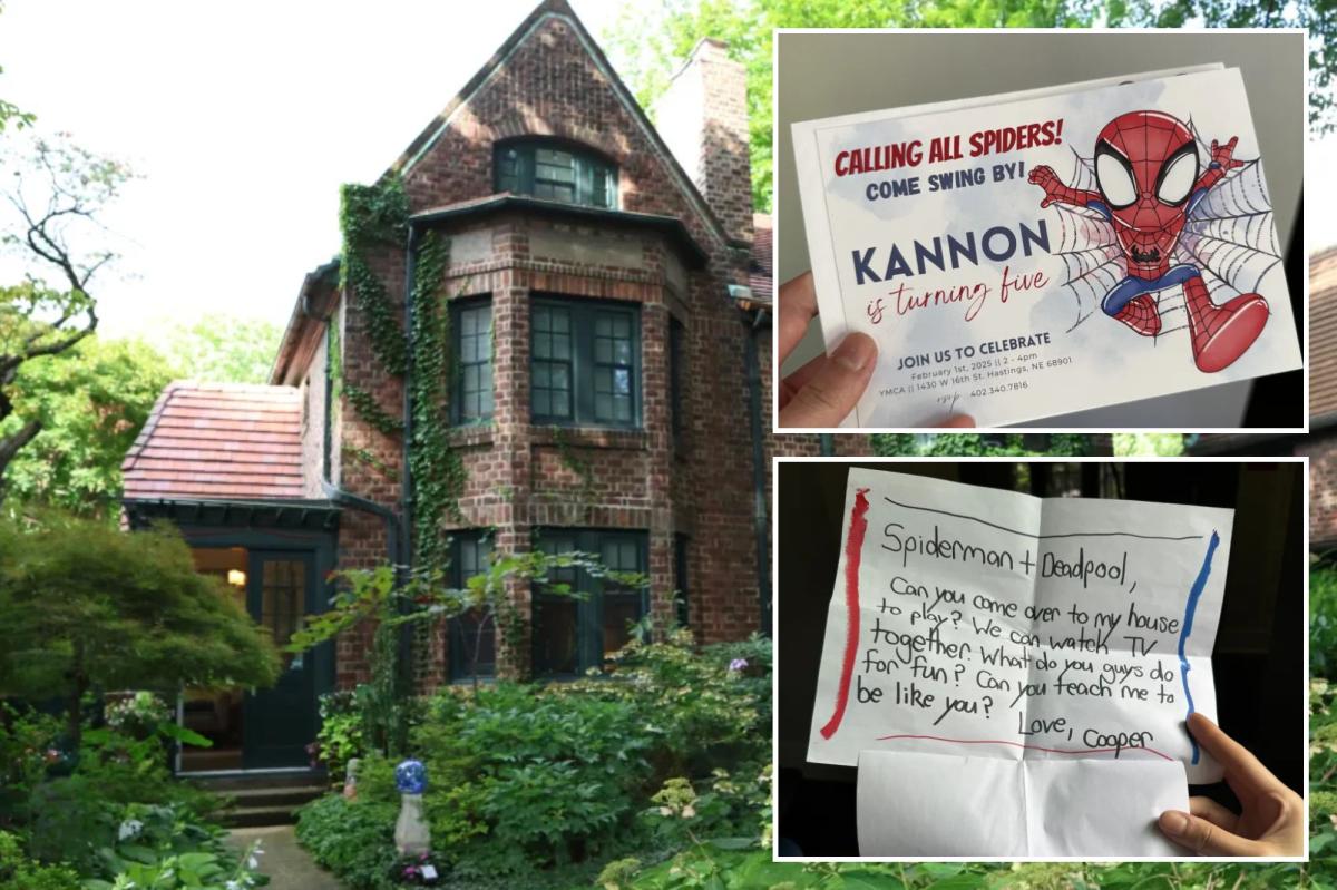 NYC homeowner who shares an address with Spider-Man reveals web of letters he gets from kids