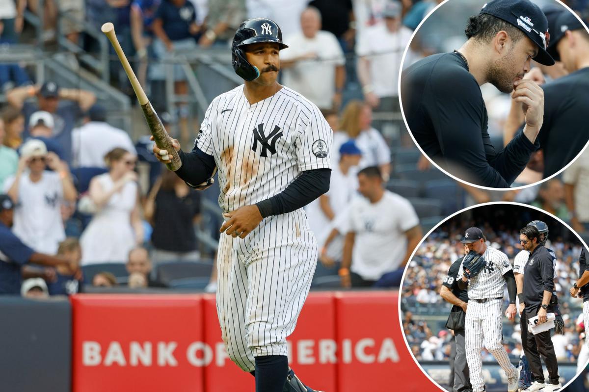 Yankees' bats struggle in loss to Blue Jays to cap brutal day