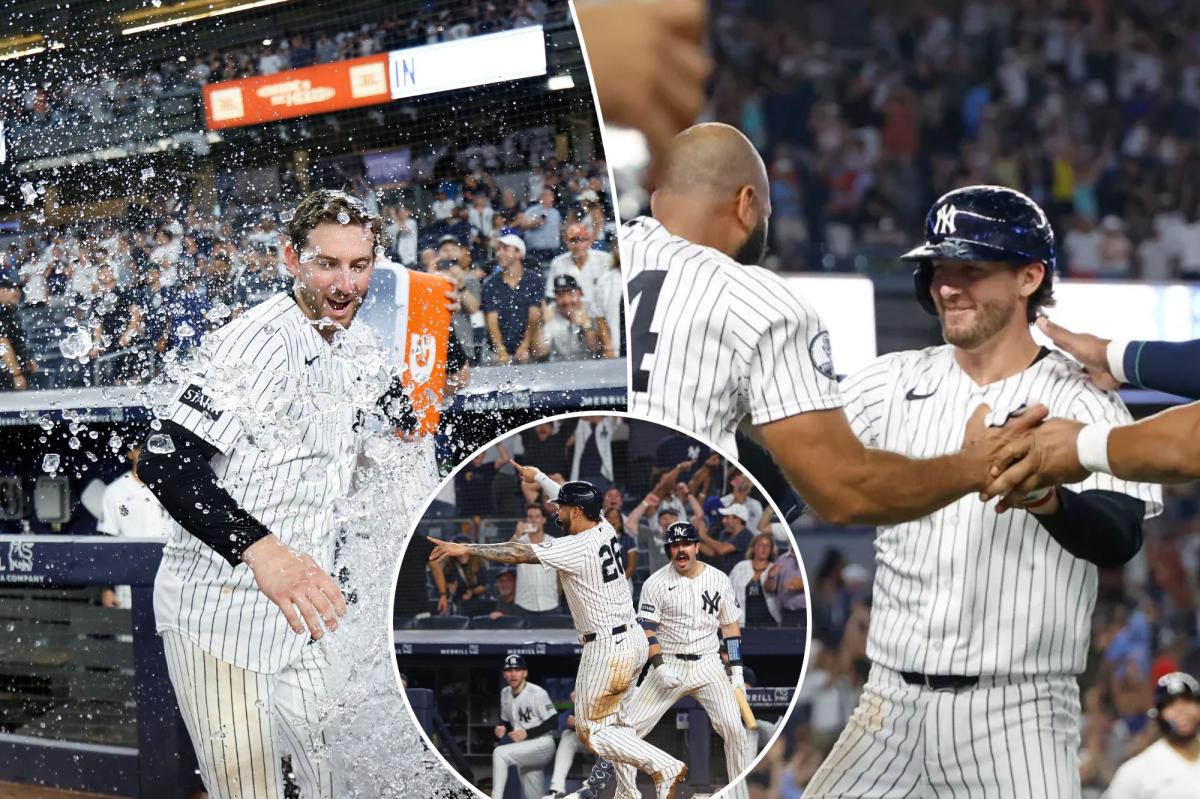 Yankees rally to beat Braves in dramatic walk-off win