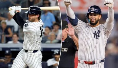 Yankees offense puts together rare big inning to beat Mariners