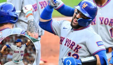 Mets hit three homers and new bullpen passes first test in win over Guardians after sell-off