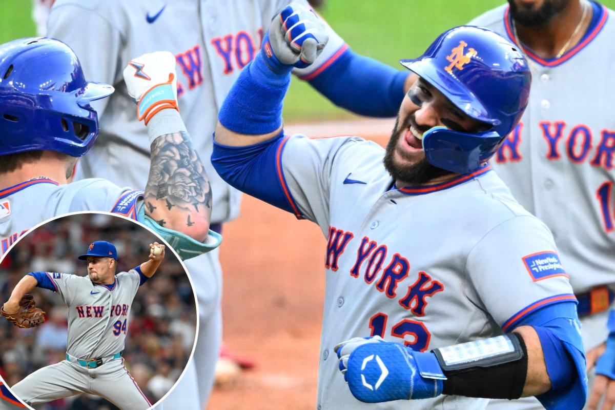 Mets hit three homers and new bullpen passes first test in win over Guardians after sell-off