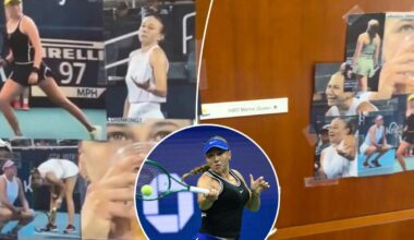 Amanda Anisimova reacts to 'meme queen' U.S. Open locker on 25th birthday