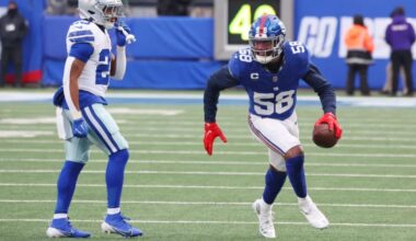 Former Giants captain Bobby Okereke signing with Panthers