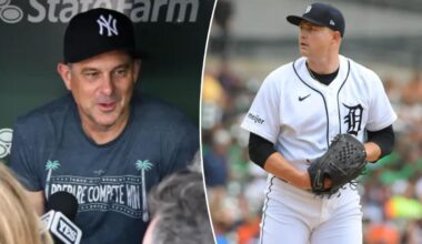 Yankees' Aaron Boone 'not shocked' by Tarik Skubal, Dodgers trade