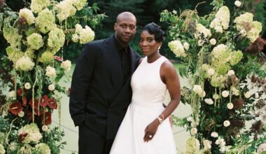 Nikki Ogunnaike and Philippe Fonzin’s Prospect Park Boathouse Wedding Blended New York and Nigerian Style