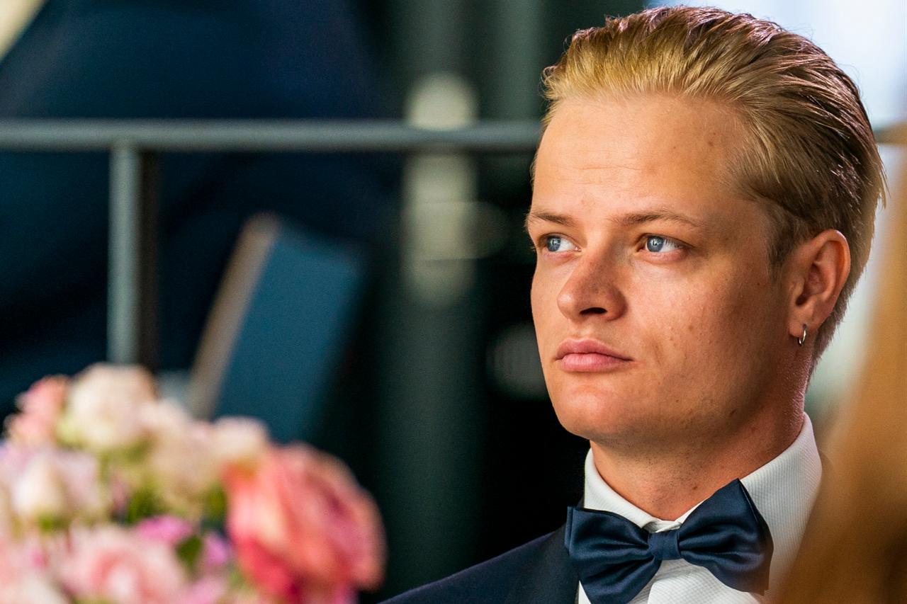 Photo of Marius Borg Høiby, son of Norwegian Crown Princess Mette-Marit. (AFP Photo)