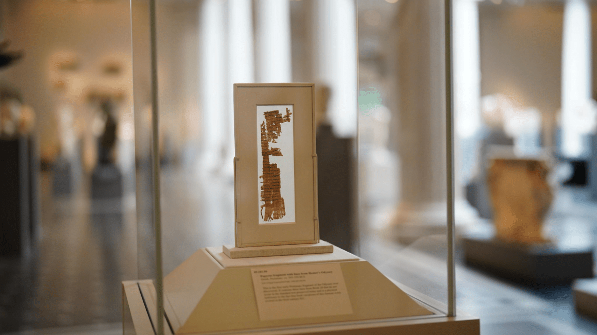Oldest known ‘Odyssey’ fragment on display in New York City