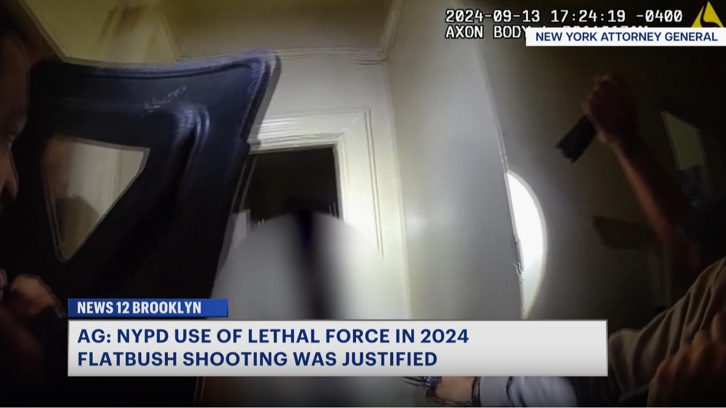 News 12 | Brooklyn | Officers Who Fatally Shot Homicide Suspect In Flatbush Will Not Face Prosecution