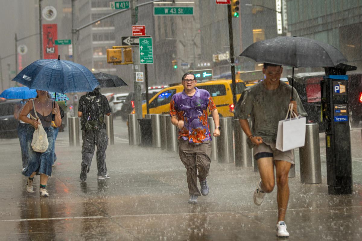 NYC's summer weather has been just like how we all feel — lousy