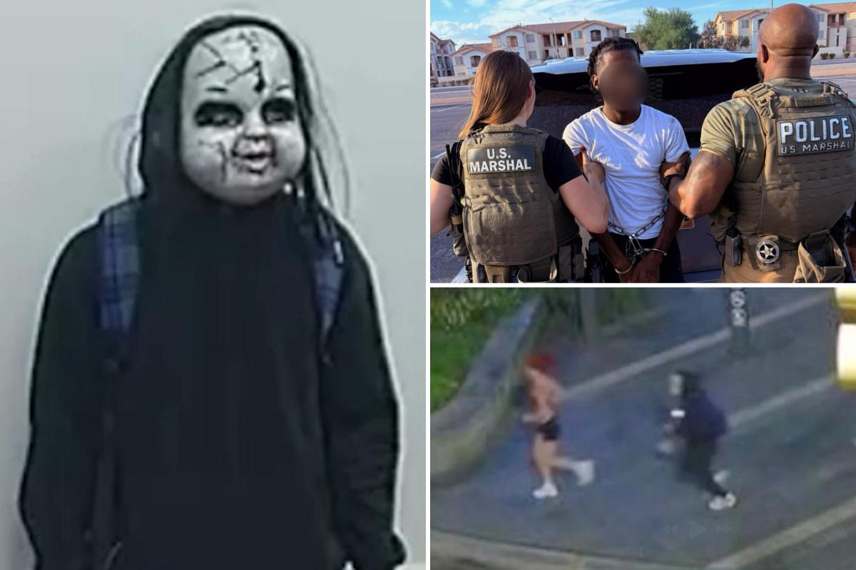 Chucky-masked sicko Zymire Hughes who terrorized Philadelphia citizens is captured in Vegas after 2-week manhunt
