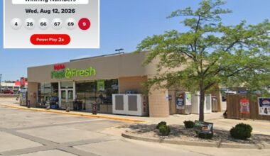 Powerball $1.04 billion jackpot-winning ticket sold in Illinois: Numbers for tonight's drawing