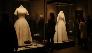 Queen Elizabeth II's fashion exhibition draws crowds at Buckingham Palace