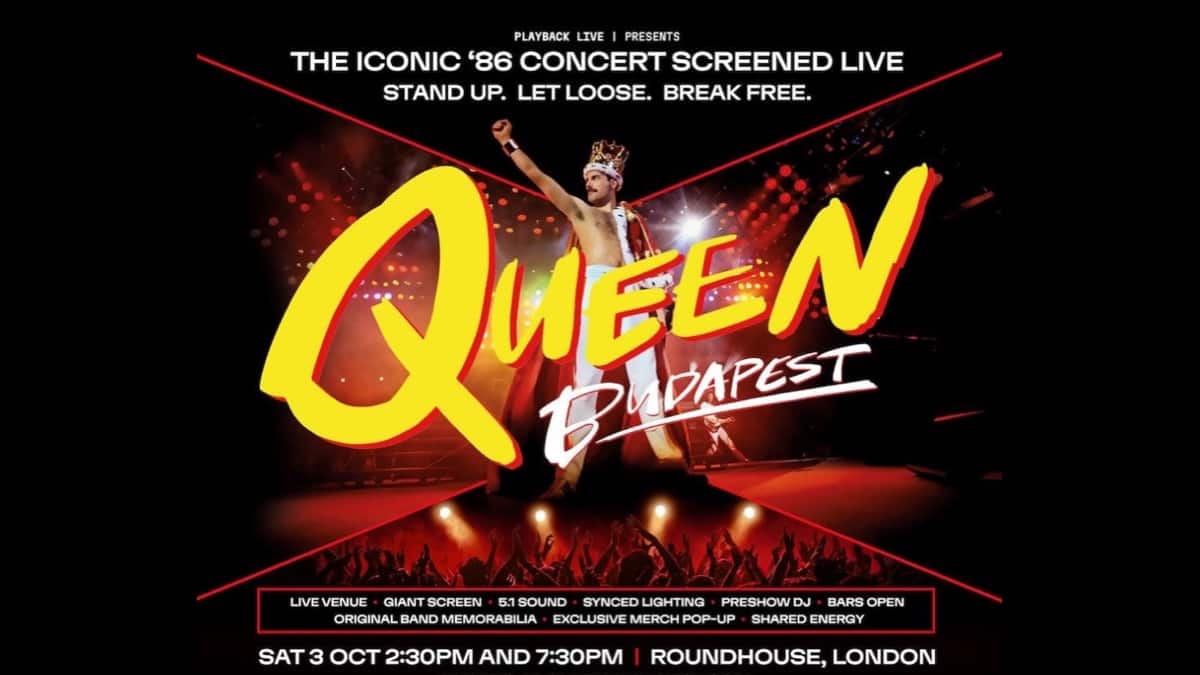 Queen Announces London Screenings Of Queen Budapest Concert Film