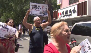 Queens residents rally to call for end to human trafficking, prostitution in Flushing