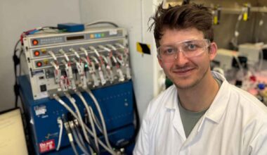 3D-printed flow battery cell developed by Queen’s University Belfast for low-cost energy storage research