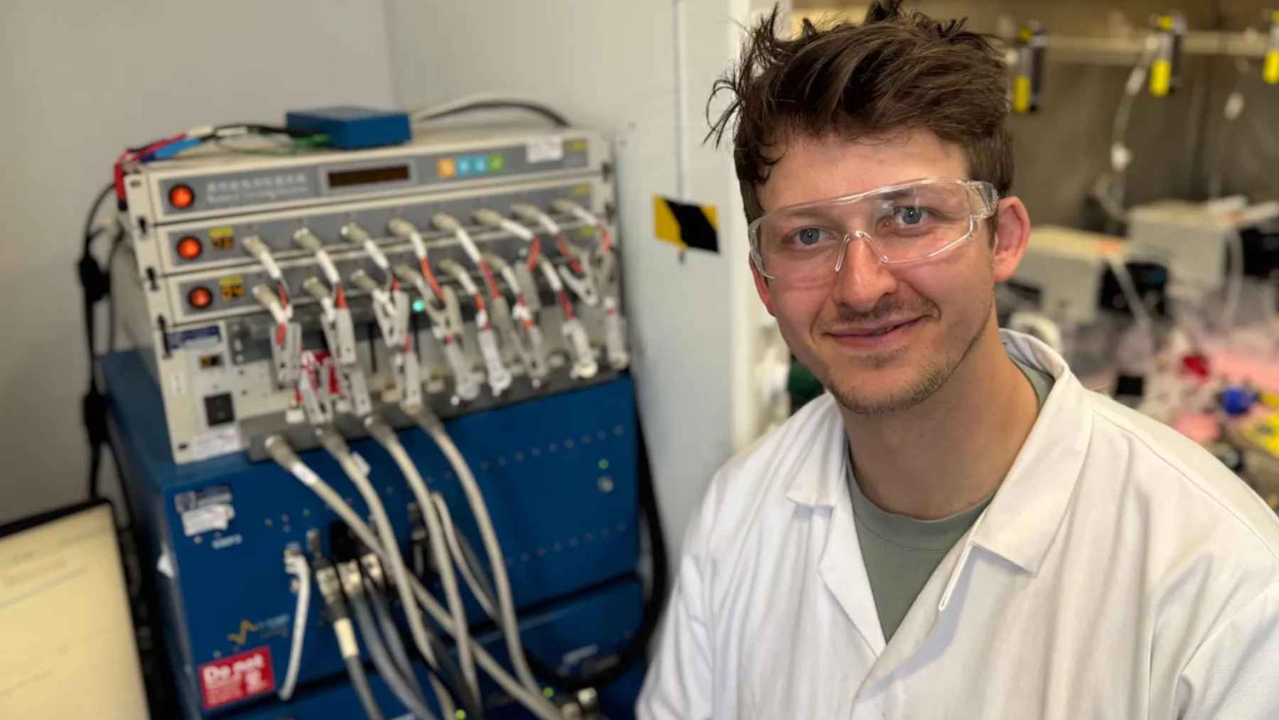 3D-printed flow battery cell developed by Queen’s University Belfast for low-cost energy storage research