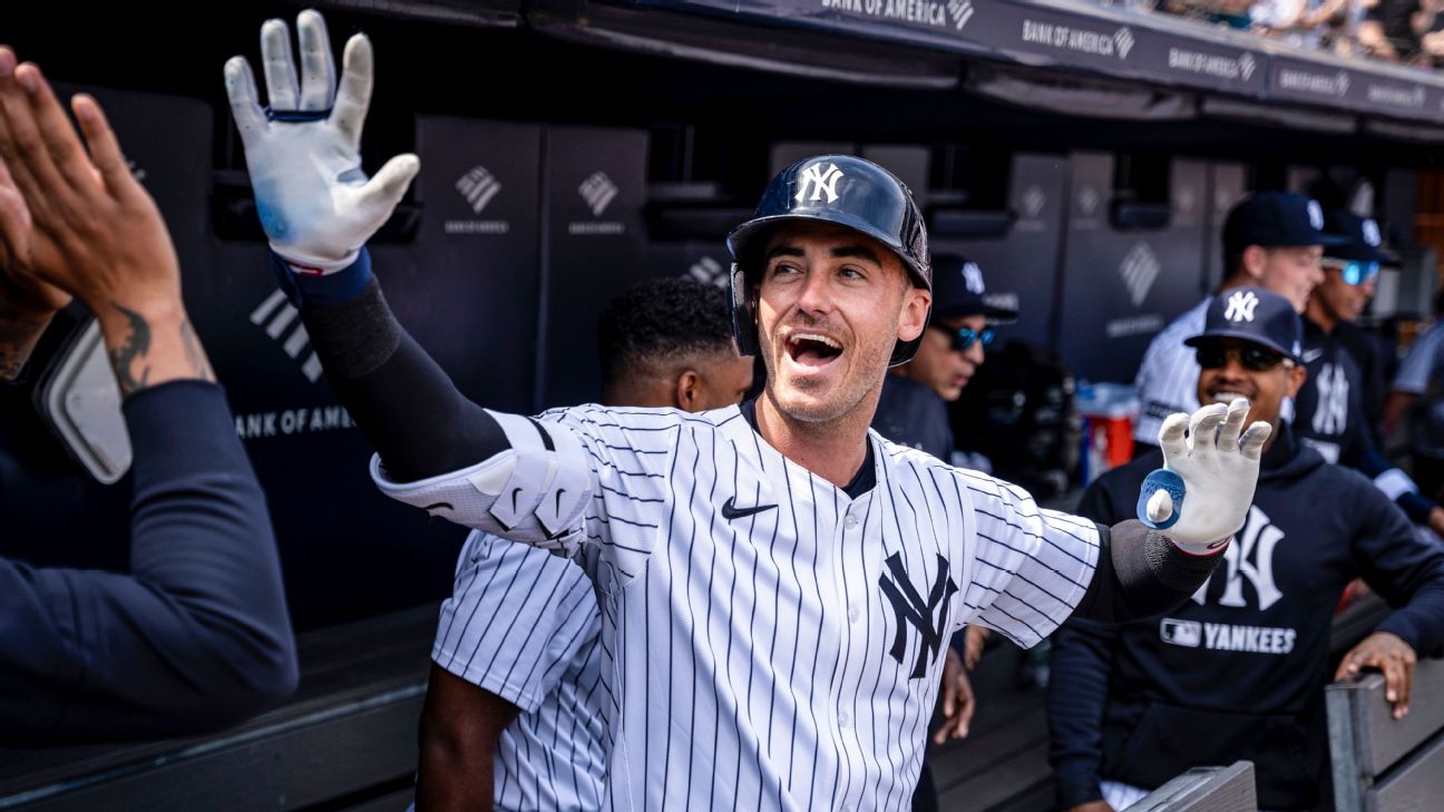 Yankees' Cody Bellinger (hamstring) back after missing 25