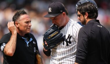 New York Yankees starter Ryan Weathers exits in 4th inning