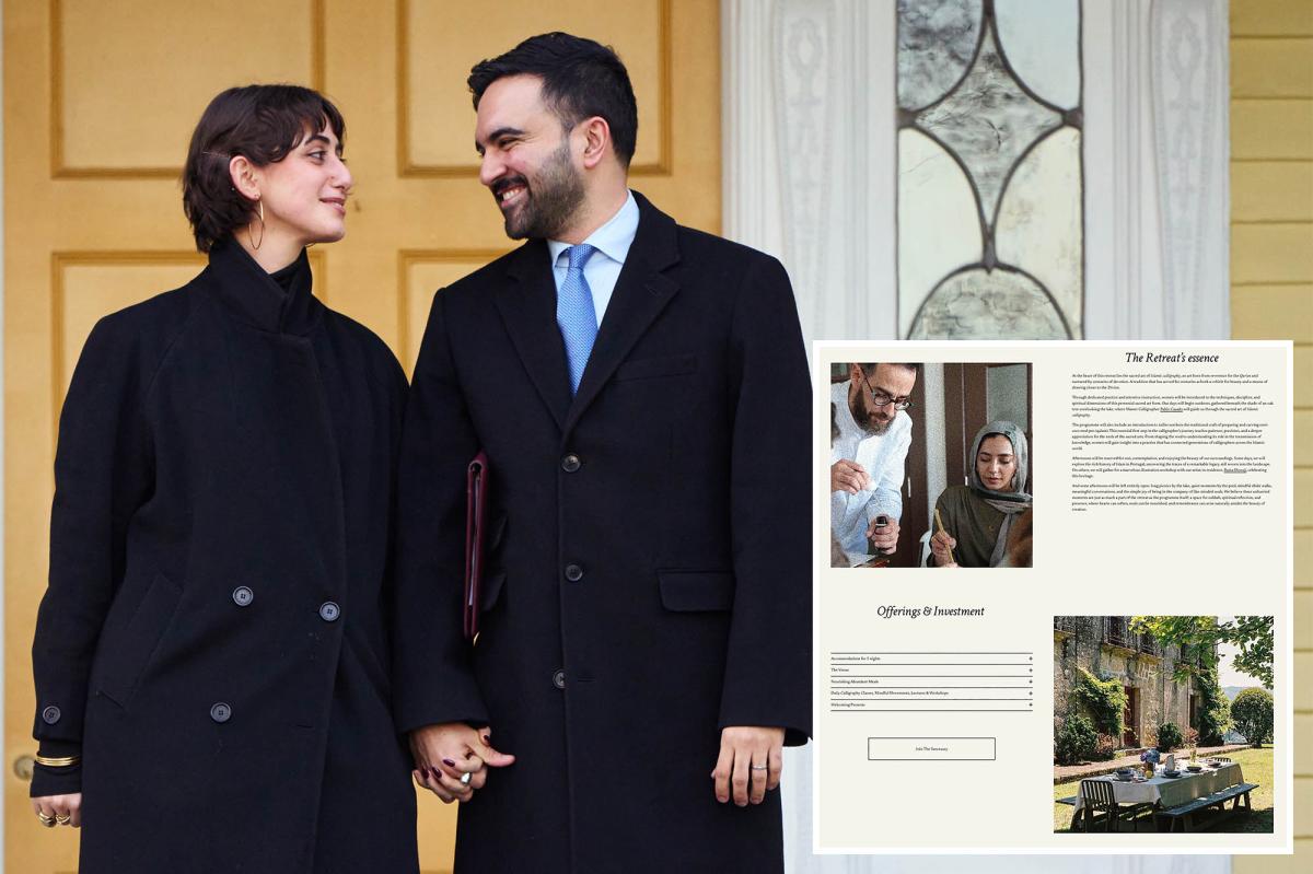 NYC first lady Rama Duwaji jetting off to Islamic calligraphy retreat in Europe