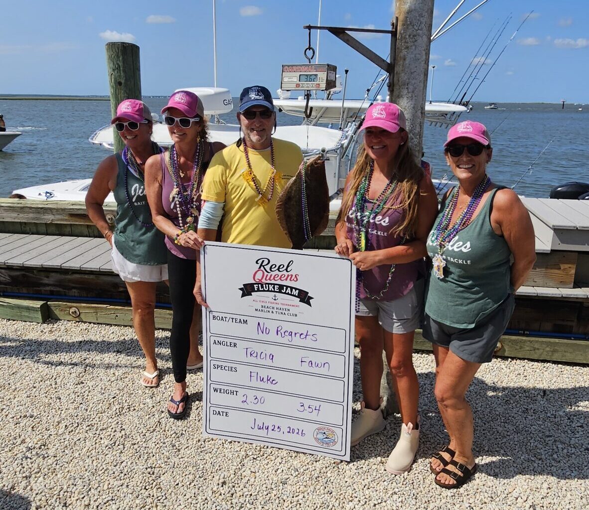 Reel Queens Take to Water for First All-Female Fluke Jam