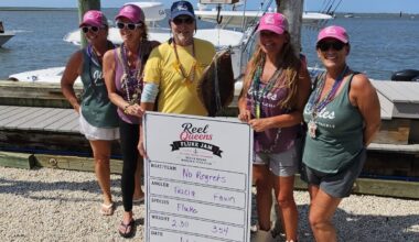 Reel Queens Take to Water for First All-Female Fluke Jam