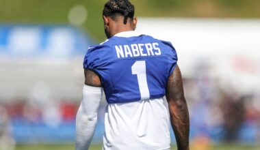 NY Giants injuries: Malik Nabers progressing; Brian Burns limited; JMS leaves practice