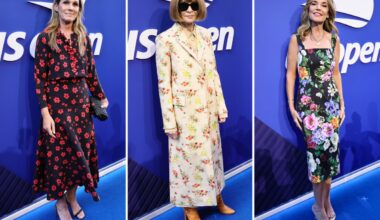 "Roger Federer: An Icon Returns To New York" US Open Exhibition Match red carpet: Anna Wintour, Savannah Guthrie, and more