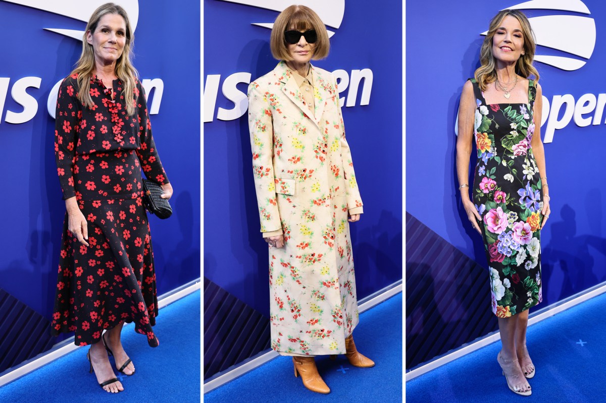 "Roger Federer: An Icon Returns To New York" US Open Exhibition Match red carpet: Anna Wintour, Savannah Guthrie, and more