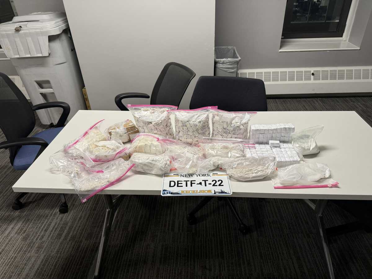 Bronx fentanyl mill dismantled; 8 pounds of the deadly drug seized