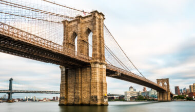 Man, 44, arrested for leaping naked from the Brooklyn Bridge