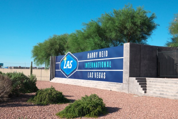 Harry Reid International Airport in Las Vegas.