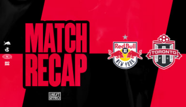 MATCH RECAP:  Red Bull New York II Defeats Toronto FC II 5-1 at MSU Soccer Park