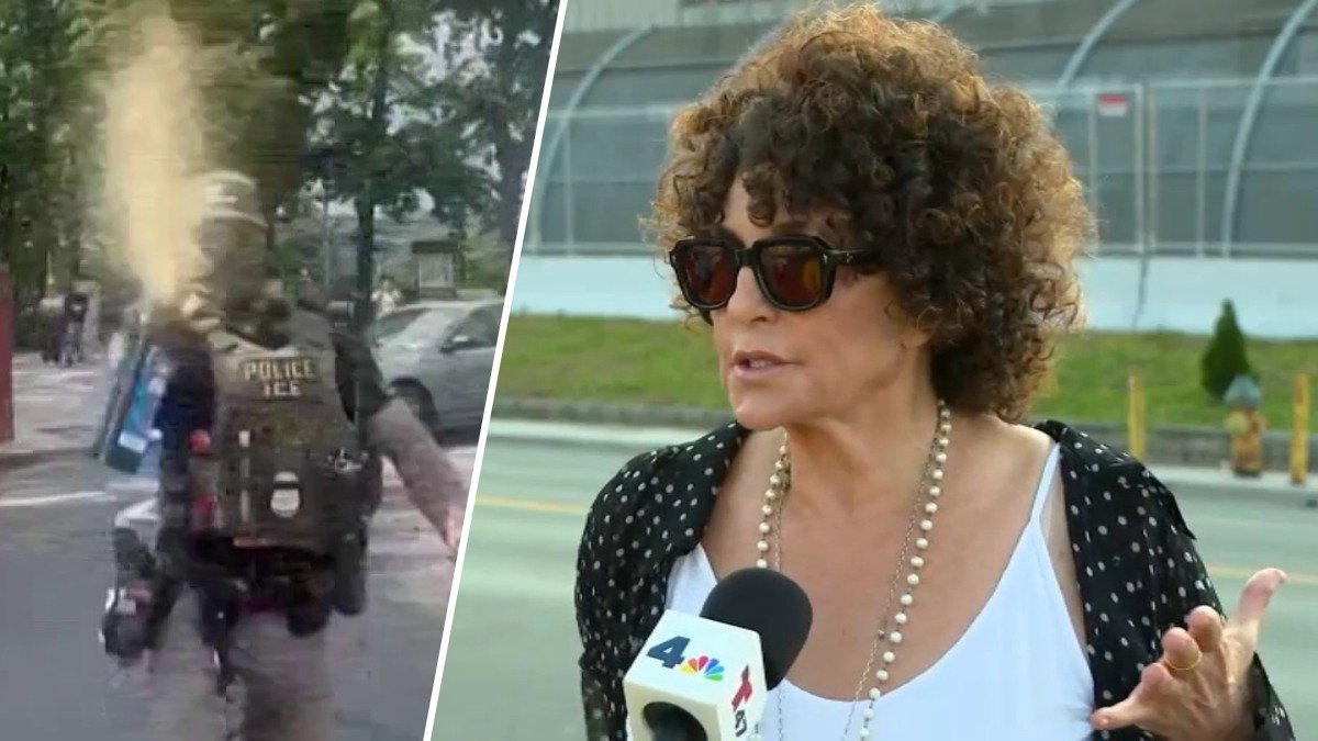 ICE agent maced woman in Inwood, Manhattan; lawsuit filed against agency – NBC New York