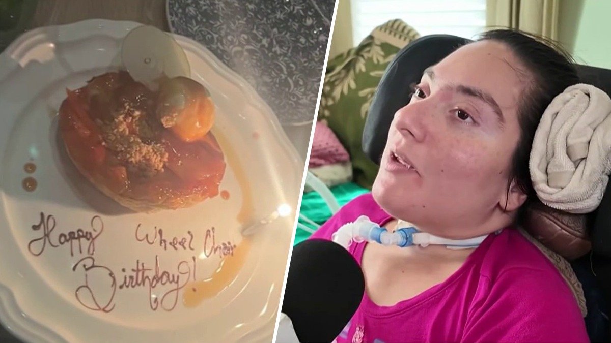 NJ restaurant writes ‘Happy Birthday Wheelchair’ on dessert – NBC New York