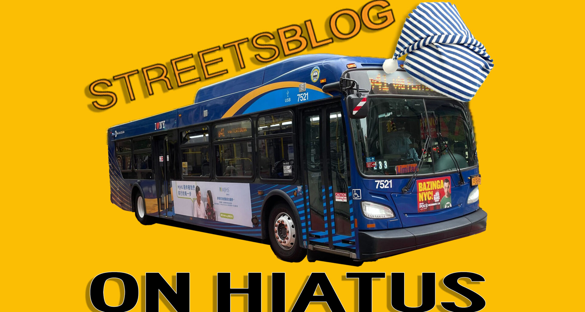 This Week: Streetsblog Is In Repose