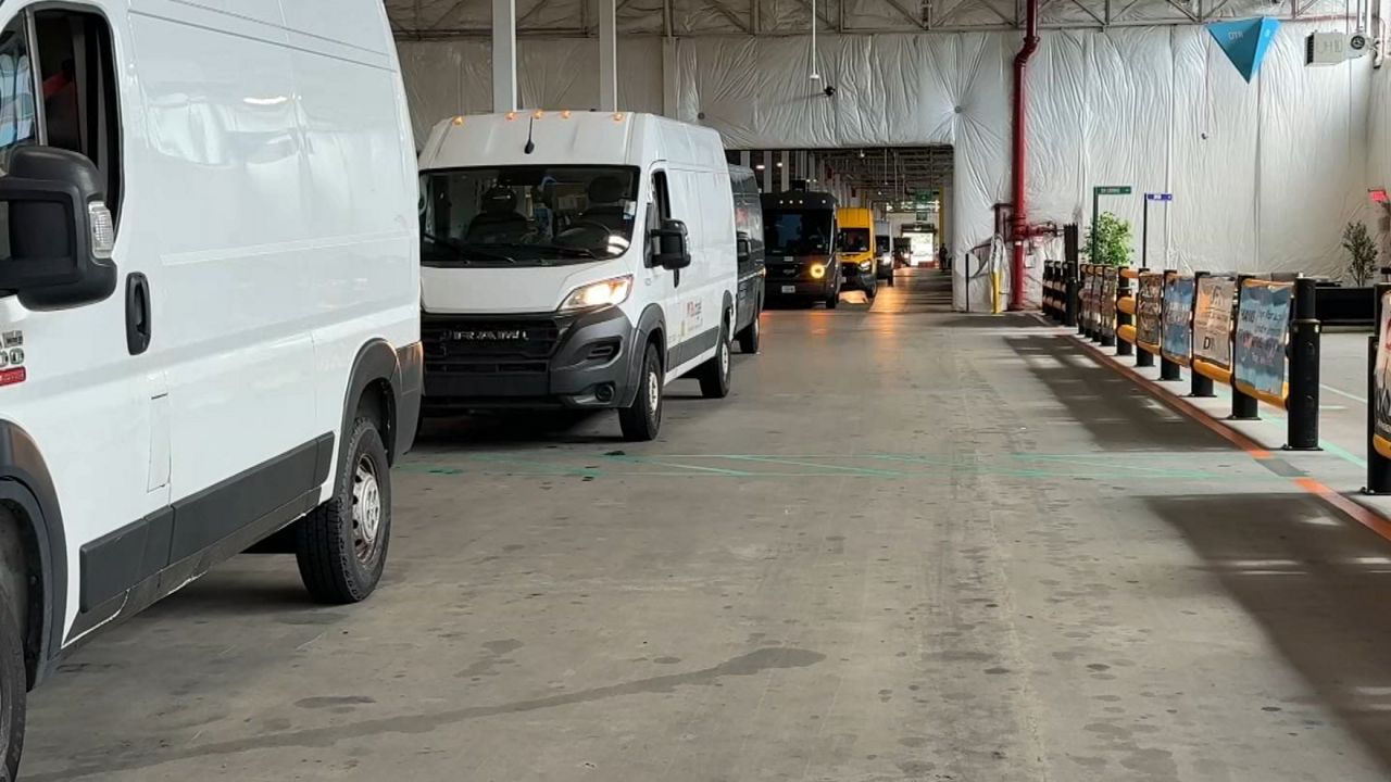 Delivery vans