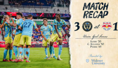 Recap | Union extend their MLS unbeaten streak to seven against Red Bull New York!