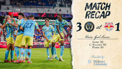 Recap | Union extend their MLS unbeaten streak to seven against Red Bull New York!