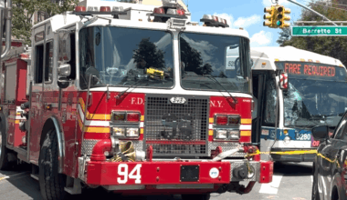 19 taken to hospitals after FDNY fire truck and MTA bus collide in the Bronx