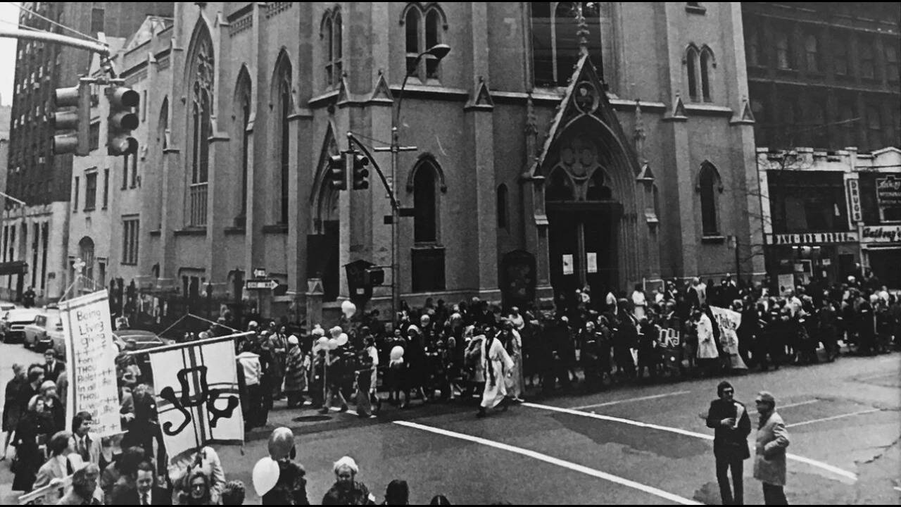 The early years of St. Peter's Church. Image credits: St.Peter's Church Archive The early years of St